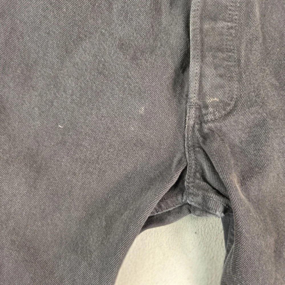 VTG Levis 501 Jeans Mens 31x32‎ (Fits 26x28) Black Denim Button Made In USA 90s